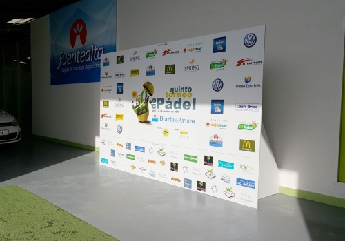 Photocall Torneo de Padel