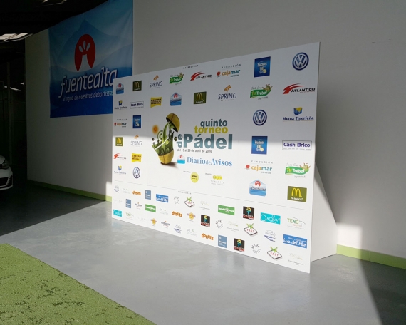 Photocall Torneo de Padel