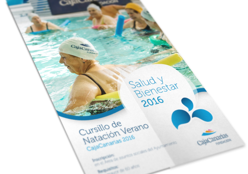 Cartel cursillos de natación