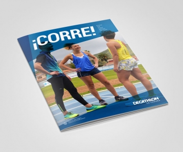 Revista ¡Corre! para Decathlon