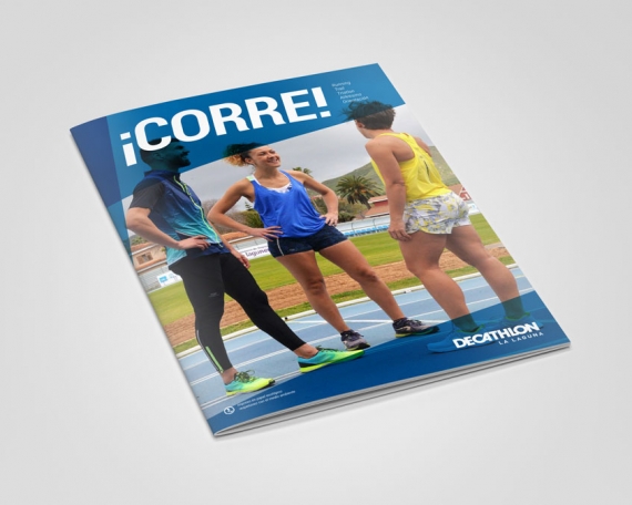 Revista ¡Corre! para Decathlon