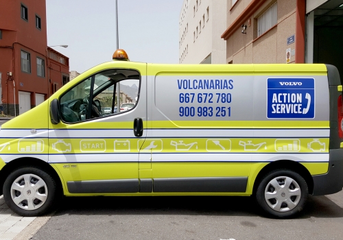 Furgón Volvo Action Service