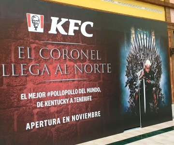 Mural «El Coronel llega al norte» para KFC